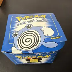 Pokemon 23K Gold Plated Poliwhirl Trading Card 1999 Burger King Sealed Inside! - Image 2