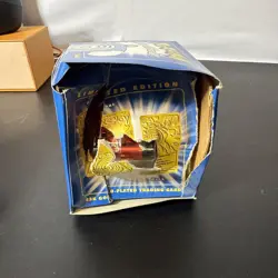 Pokemon 23K Gold Plated Poliwhirl Trading Card 1999 Burger King Sealed Inside! - Image 3