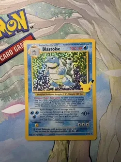 Pokemon TCG Celebrations Blastoise Holo Rare Card 2/102 Classic Collection NM - Image 1