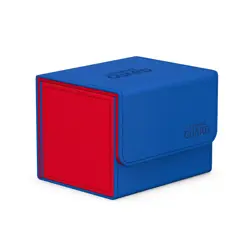 Ultimate Guard Blue / Red Synergy 100+ Sidewinder Deck Case Card Storage Box ccg - Image 2