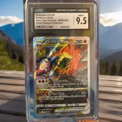 GCG 9.5 CHARIZARD VSTAR SWSH262 BLACK STAR PROMO POKEMON 🔥 - Image 1
