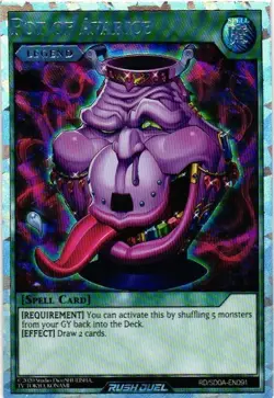 POT OF AVARICE Rush Duel Holo YuGiOh YU GI OH Custom Collectible Card - Image 1
