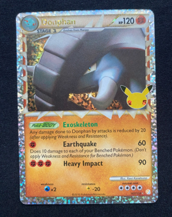 Donphan Prime 107/123 - Celebrations 25th - Classic Collection Pokemon TCG NM - Image 1