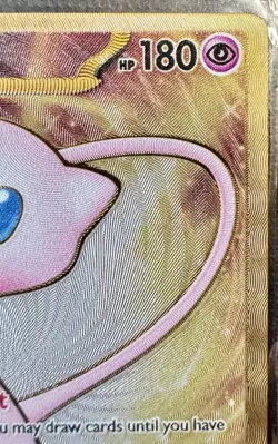 Mew Ex 151 Metal Card 205/165 Double Rare Normal NM Pokemon Scarlet And Violet.. - Image 5