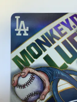 “ONE PIECE × LA DODGERS Promo Card - Monkey D. Luffy EB02 - Un-sealed Near Mint” - Image 3