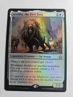 MTG - Foil Arahbo, the First Fang Foundations 002 - Image 1