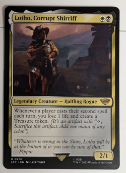 MTG - Lotho, Corrupt Shirriff - LTR - R - 213 - Image 1