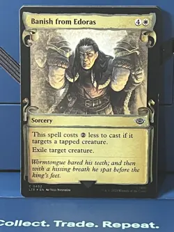 MTG Lord of the Rings Banish from Edoras (Showcase Scrolls) Foil - Image 1