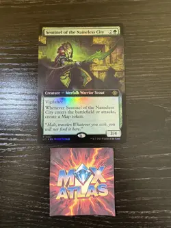 MTG - Sentinel of the Nameless City - Extended Art - Foil Lost Caverns of Ixalan - Image 1