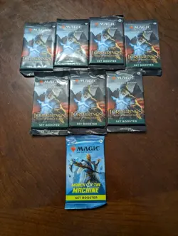 MTG - March of the Machine - booster pack & mtg lord of the rings 7 booster pack - Image 1