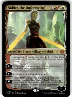 Phyrexia: All Will Be One Magic: The Gathering Nahiri, the Unforgiving MTG - Image 1