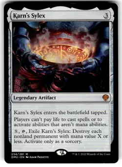 Karn's Sylex Dominaria United Regular MTG - Image 1
