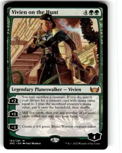 Streets of New Capenna Magic: The Gathering Vivien on the Hunt MTG NM - Image 1