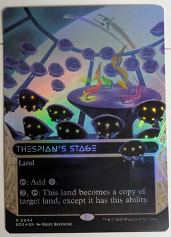 MTG - Thespian's Stage - EOS - R - Borderless Foil - 44 - Image 1