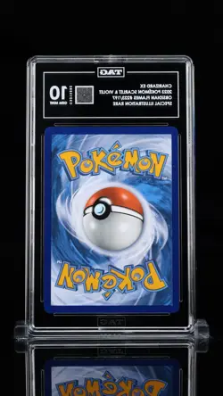 Pokemon TCG Charizard EX Obsidian Flames 223/197 Tag 10 - Image 2