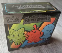 Nintendo Pokemon TCG Scarlet Violet Paldea Evolved Elite Trainer Box 9 Pk Sealed 820650853661 - Image 1