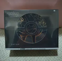 Sword & Shield Zacian Elite Trainer Box Plus Sealed Pokemon Booster Pack TCG - Image 1