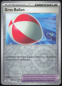 Carte Pokemon Gros Ballon 155/165 Reverse 151 Francais - Image 1