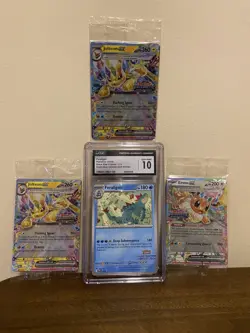 pokemon lot CGC 10 black star promo feraligatr and 3 stamped prismatic promos⭐ - Image 1