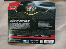 LOT OF 3 Pokemon TCG Paldean Fates Tech Sticker Collection Blister Pack Set NEW! - Image 3