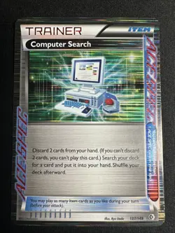Computer Search 137/149 LP Holo Rare Pokemon Boundaries Crossed - Image 1