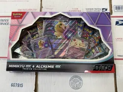 Mimikyu ex & Alcremie ex Premium Collection Box - New Sealed Pokemon TCG - Image 1