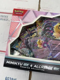 Mimikyu ex & Alcremie ex Premium Collection Box - New Sealed Pokemon TCG - Image 2