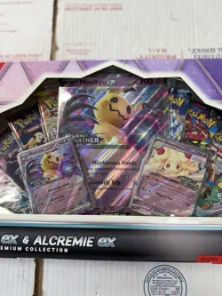 Mimikyu ex & Alcremie ex Premium Collection Box - New Sealed Pokemon TCG - Image 3