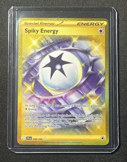 Pokemon TCG - Spiky Energy 190/159 Hyper Rare - Journey Together - English - NM - Image 3