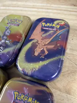 LOT OF 4 SEALED Pokemon Kanto Power Mini Tins Sun & Moon - Image 3