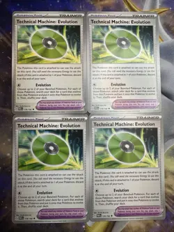 4x Technical Machine Evolution 178/182 x4 - Paradox Rift - Pokemon - FREE SHIP - Image 1