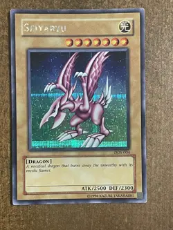 Yu-Gi-Oh! TCG Seiyaryu Dark Duel Stories GBA Promo DDS-004 Limited Secret Rare - Image 1