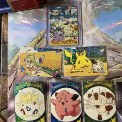 Raichu Vintage Pokemon Pocket Monster Prism Holo 6 Card Lot #56 - Image 1