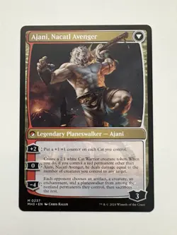 Ajani Nacatl Pariah / Avenger MTG Magic the Gathering Card NM Near Mint MH3 - Image 2