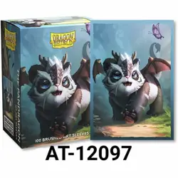 Pandragon Brushed art card Sleeves 100 Dragon Shield Sleeves Standard Size magic - Image 1