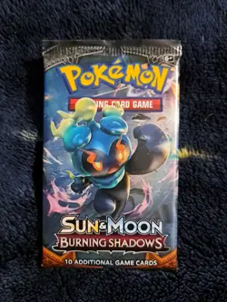 Pokemon Sun & Moon Burning Shadows Booster Pack - 10 Cards - Image 1