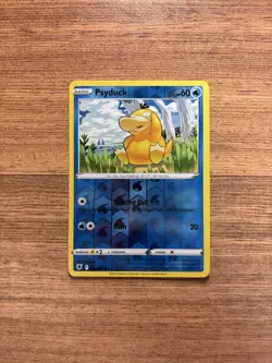 Pokemon TCG Card Psyduck 28/189 Reverse Holo Sword & Shield Astral Radiance LP - Image 1