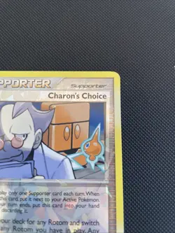 Charon's Choice RT6 Rising Rivals Holo Rare Trainer Pokemon Card - LP - Image 3