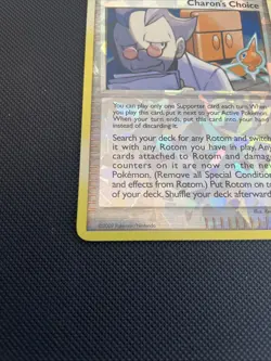 Charon's Choice RT6 Rising Rivals Holo Rare Trainer Pokemon Card - LP - Image 5