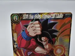 Dragon Ball Super Card Game SS4 Son Goku Beyond Limits Gold Foil P-262 PR Mint - Image 2