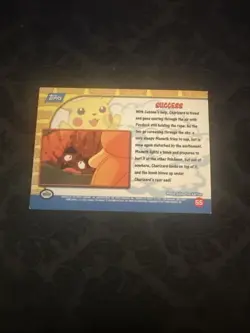 Pokemon Pikachu's Vacation Success #55 Blue Logo - Image 2