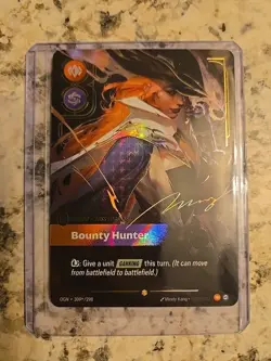 Miss Fortune Overnumber Signature Card. Riftbound TCG. - Image 1