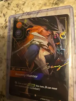 Miss Fortune Overnumber Signature Card. Riftbound TCG. - Image 5