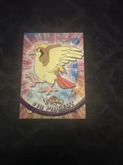 Pokemon #18 Pidgeot 1999 TV Animation Edition Black Logo Topps - Image 1