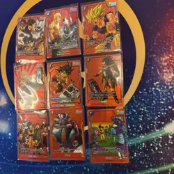 Complete Dragon Ball Manga 40th Anniversary Limited Pack FusionWorld 9 Card NM/M - Image 1