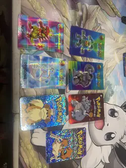 Machamp Nintendo Pokemon Pocket Monsters Vending Prism 7 card lot. #38 - Image 1
