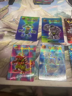 Machamp Nintendo Pokemon Pocket Monsters Vending Prism 7 card lot. #38 - Image 3