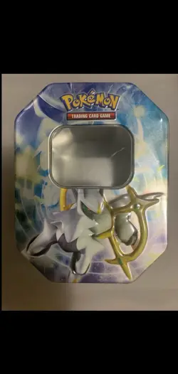 Pokemon TCG Vintage Tins Lot Of 5 Diamond & Pearl Lucario Arceus Era No Cards - Image 5