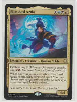 Fire Lord Azula - Rare MtG Card TLA 220 - Image 1