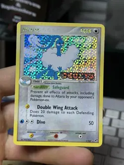 Altaria 1/107 EX Deoxys 2005 Reverse Holo Rare Pokemon Card TCG - Image 3